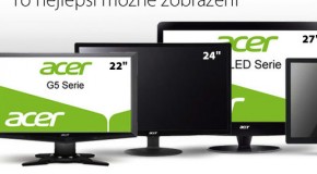 LCD monitory Acer od 2490,- Kč