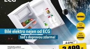 Bílé elektro od ECG nyní s dopravou zdarma
