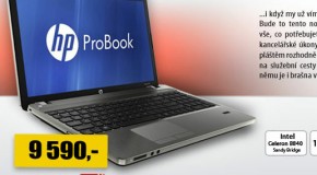 HP ProBook 4530s, cenový propad měsíce