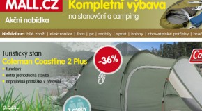 Výbava pro camping se slevou až 60 %
